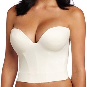 Carnival Seamless Molded Longline Bra, Ivory